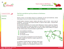 Tablet Screenshot of colindis.com